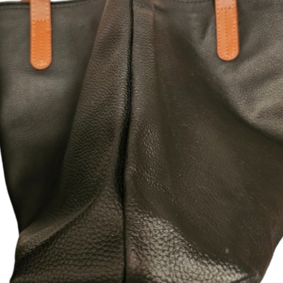 Joy Mangano Leather Tote - Picture 4 of 8
